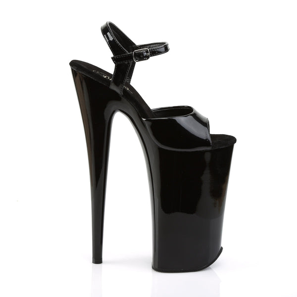 BEYOND-009 Plateau Sandaletten High Heels - Schwarz von Pleaser – Ansicht 5