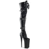 BEYOND-3028 Overknee Stiefel Plateau von Pleaser
