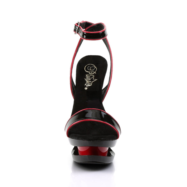 BLONDIE-631-2 Plateau Sandaletten zweifarbig von Pleaser – Ansicht 2