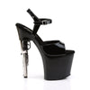 BONDGIRL-709 Plateau Sandaletten Schwarz von Pleaser – Ansicht 5