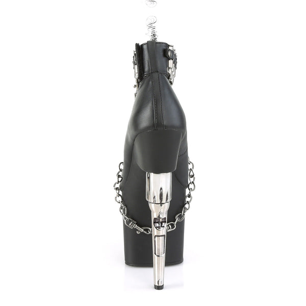 BONDGIRL-783 Plateau Peep Toe Pumps - Schwarz von Pleaser – Ansicht 4