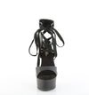 CAPTIVA-600-14 Plateau Sandaletten Schwarz von Pleaser – Ansicht 2