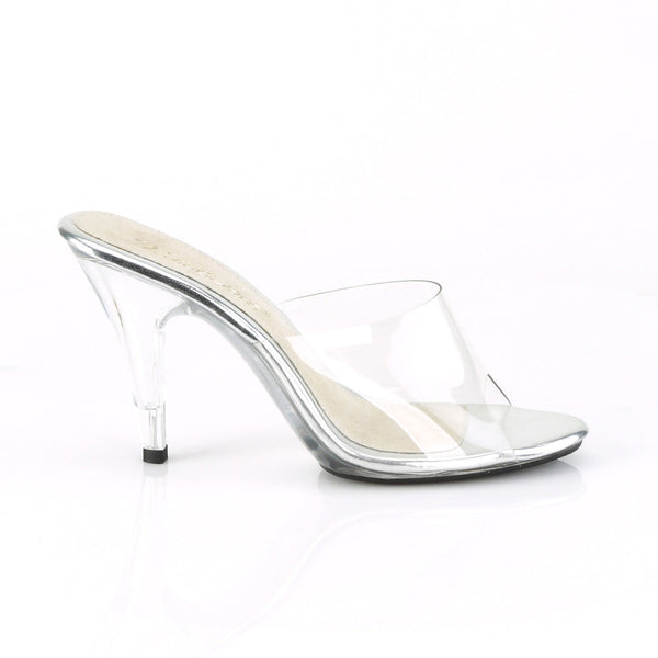 CARESS-401 Pantoletten transparent von Fabulicious – Ansicht 5