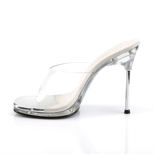 CHIC-01 Pantoletten Transparent von Fabulicious – Ansicht 3