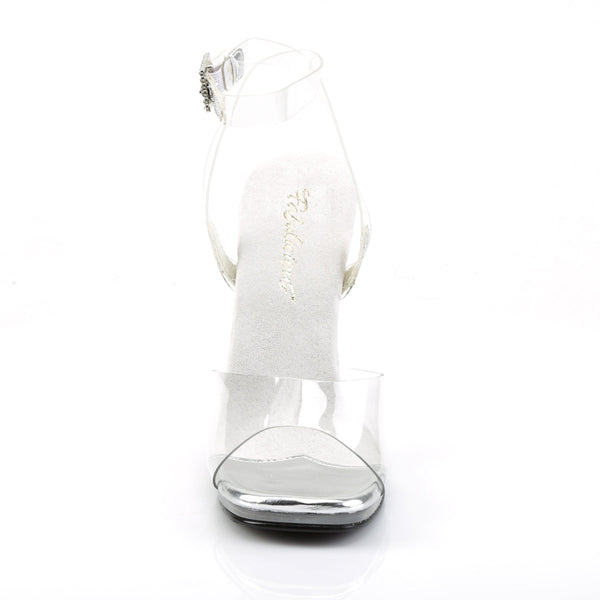 CHIC-06 Sandaletten Transparent von Fabulicious – Ansicht 2