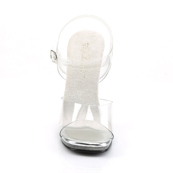 CHIC-08 Sandaletten transparent von Fabulicious – Ansicht 2