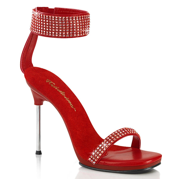CHIC-40 Sandalette Rot von Fabulicious