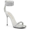 CHIC-40 - Sandaletten - Silber/Strass von Fabulicious