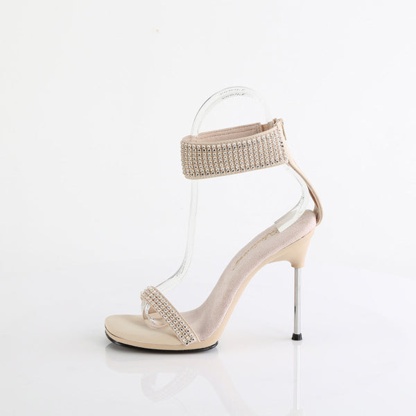 CHIC-40 Sandalette Beige von Fabulicious – Ansicht 3