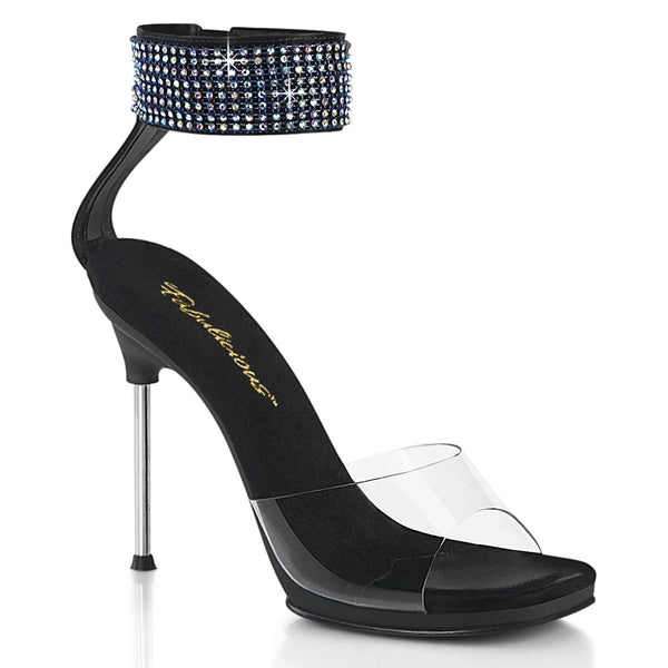 CHIC-42 Sandalette Schwarz von Fabulicious