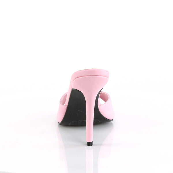 CLASSIQUE-01 Pantoletten Rosa von Pleaser – Ansicht 4