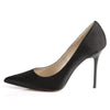 CLASSIQUE-20 Pumps Satin Schwarz von Pleaser – Ansicht 3