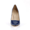CLASSIQUE-20 Pumps Navy Blue Patent von Pleaser – Ansicht 2