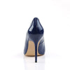 CLASSIQUE-20 Pumps Navy Blue Patent von Pleaser – Ansicht 4