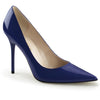 CLASSIQUE-20 Pumps Navy Blue Patent von Pleaser