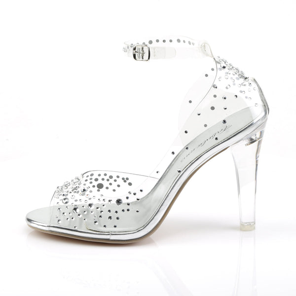 CLEARLY-430RS Sandaletten klar von Fabulicious – Ansicht 3