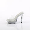 COCKTAIL-501SDT Plateau Pantoletten Transparent von Fabulicious – Ansicht 3