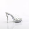 COCKTAIL-501SDT Plateau Pantoletten Transparent von Fabulicious – Ansicht 5