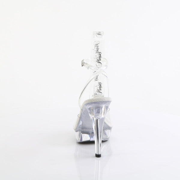 COCKTAIL-506 - Plateau Sandaletten - Transparent von Fabulicious – Ansicht 4