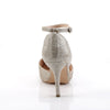 COVET-03 Pumps - Nude Glitter von Fabulicious – Ansicht 4
