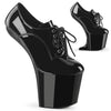 CRAZE-860 Plateau Pumps Schwarz von Pleaser