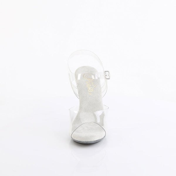CUPID-408 Sandalette Transparent von Fabulicous – Ansicht 2