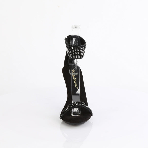 CUPID-440 - Sandaletten - Schwarz mit Strass von Fabulicious – Ansicht 2