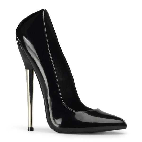 DAGGER-01 Pumps Lack Schwarz von Devious