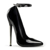 DAGGER-12 Pumps Lack Schwarz von Devious