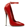 DAGGER-12 Pumps Lack Rot von Devious