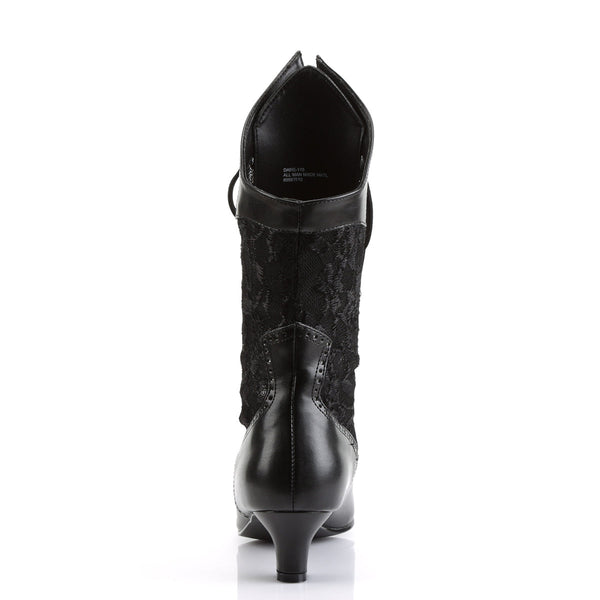 DAME-115 Stiefeletten Schwarz | Funtasma