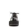 DANK-101 Plateau Schuhe Schwarz von DemoniaCult – Ansicht 2