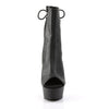 DELIGHT-1018 Plateau Stiefeletten Schwarz von Pleaser – Ansicht 2
