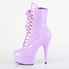 DELIGHT-1020 Plateau Stiefeletten Lila Lack von Pleaser – Ansicht 3