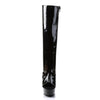 DELIGHT-2018 Plateau Stiefel Schwarz Lack von Pleaser – Ansicht 2