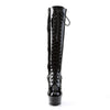 DELIGHT-2023 Plateau Stiefel Schwarz von Pleaser – Ansicht 2