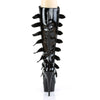 DELIGHT-2049 Plateau Stiefel Schwarz Lack von Pleaser – Ansicht 4