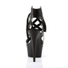 DELIGHT-600-14 Plateau Sandaletten schwarz von Pleaser – Ansicht 4