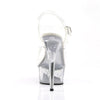 DELIGHT-608 Plateau Sandaletten Transparent von Pleaser – Ansicht 4