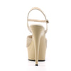 DELIGHT-609 Plateau Sandaletten - Creme von Pleaser – Ansicht 4