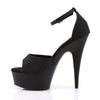 DELIGHT-618PS Plateau-Sandaletten schwarz von Pleaser – Ansicht 3
