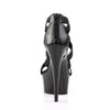 DELIGHT-669 Plateau Sandaletten Schwarz von Pleaser – Ansicht 4