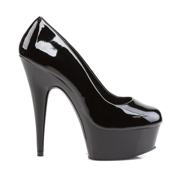 DELIGHT-685 Plateau Pumps - Schwarz von Pleaser – Ansicht 5