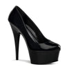DELIGHT-685 Plateau Pumps - Schwarz von Pleaser