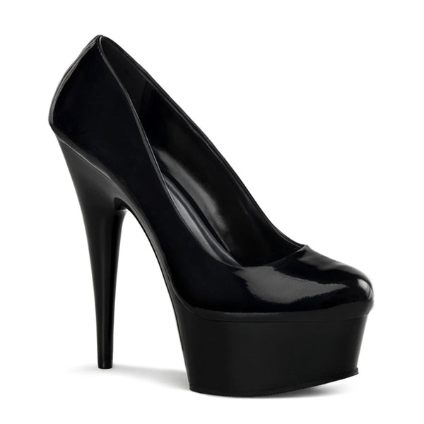 DELIGHT-685 Plateau Pumps - Schwarz von Pleaser