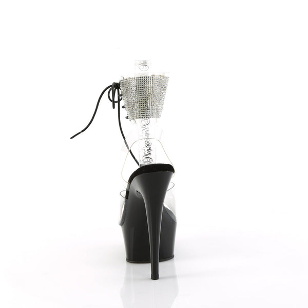 DELIGHT-691-2RS - Plateau High Heel Sandaletten - Schwarz von Pleaser – Ansicht 4