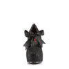 DEMON-11 Plateau High Heel Pumps mit Spitze Schwarz von DemoniaCult – Ansicht 2