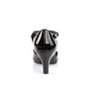 DIVINE-415 Pumps Schwarz Lack von Pleaser Pink Label – Ansicht 4