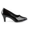 DIVINE-420 Pumps Lack Schwarz von Pleaser Pink Label – Ansicht 5