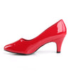 DIVINE-420 Pumps Lack Rot von Pleaser Pink Label – Ansicht 3